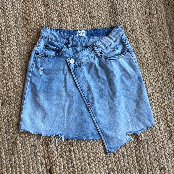 BDG asymmetrical denim skirt - Picture 1 of 3